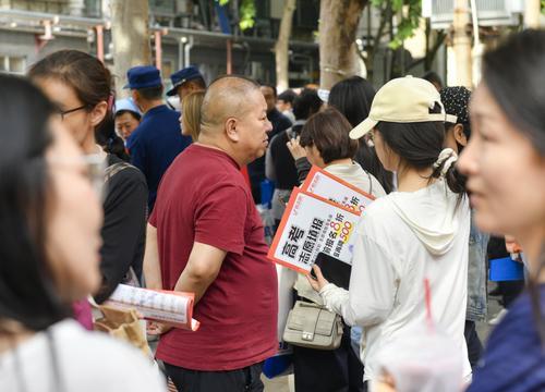 直擊高考現場